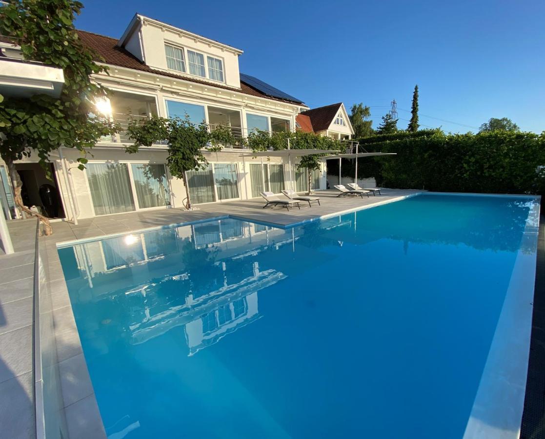Villa Uber Dem Bodensee - Hauptwohnung Lochau Exteriör bild